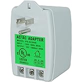 24VAC 40VA Plug in Doorbell Transformer Compatible with All of Doorbell Nest Ecobee Sensi and Honeywell Thermostat with UL Ce