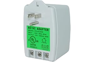 24VAC 40VA Plug in Doorbell Transformer Compatible with All of Doorbell Nest Ecobee Sensi and Honeywell Thermostat with UL Ce