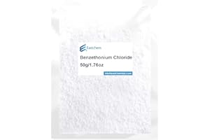 EASTCHEM Benzethonium Chloride for Daily Chemicals, Cosmetics and Other Fields, CAS: 121-54-0 (50g)