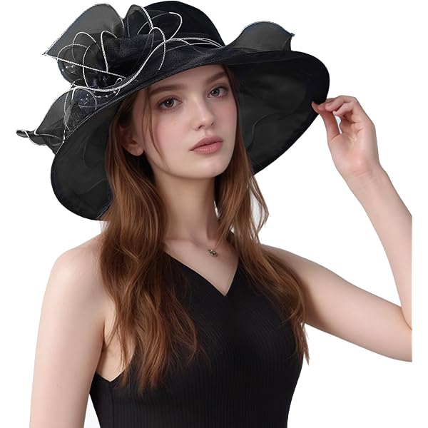August T. Black Floppy Hat August Hats Womens Floppy Hat Black NWT Style #21313 | eBay main image 3