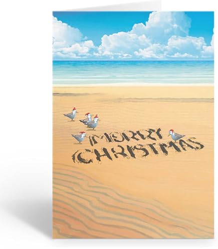 Stonehouse Collection Weihnachtskarten „Wüste Sonnenuntergang“ – 18 Stück, 5x7 Zoll, Inkl. Weiße Umschläge