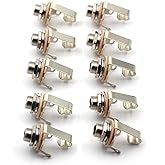 Switchcraft #11 Guitar Jack - 1/4" Mono Output Jack (10x)