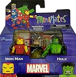 Marvel Minimates Greatest Hits Wave 1 Iron Man & Hulk 2 Pack