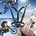 Accessory Power Action Cam Adjustable Chest Mount Harness with Elastic Stretch-Fit Straps by USA Gear - Works with Kodak PixPro SP360 4K, Ion Air Pro Lite, Xiaomi Yi 4K Action Camera and More