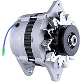 RAREELECTRICAL 12V 55A Alternator Fits Yanmar Marine 2Gm20 3Gm30 3Hm35 3Jh2 | Yanmar Marine, 3JH3, 55 Amp, Diesel engine, replaces Hitachi LR155-20