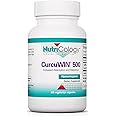 Nutricology CurcuWIN 500 Supplement - Turmeric Extract, Curcumin, Organic, Curcuma Longa, Pure, Bioavailable, 500mg Vegetarian Capsules - 60 Count