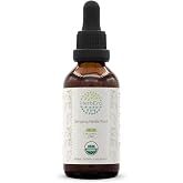 HerbEra Stinging Nettle Root B60 USDA Organic Tincture | Alcohol-Free Extract, High-Potency Herbal Drops | Certified Organic Stinging Nettle (Urtica dioica) Dried Root (2 oz)