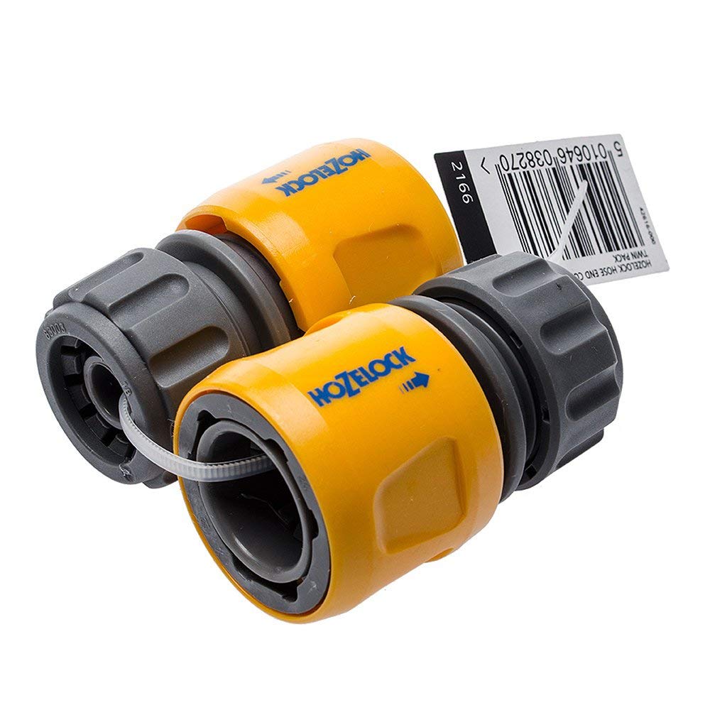 2 X Hose End Connector Twin Pack