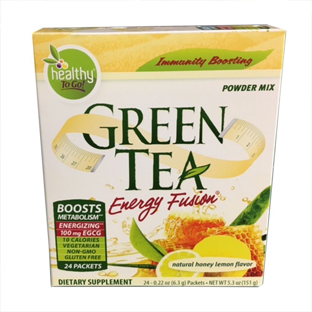 To Go Brands Green Tea Energy Fusion Honey Lemon 24 Packets Buy