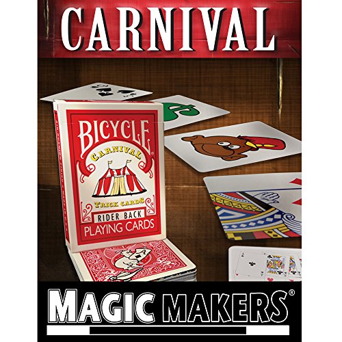 Carnival Trick Cards - Magic Tricks By Magic Makers - Video Learning Included
