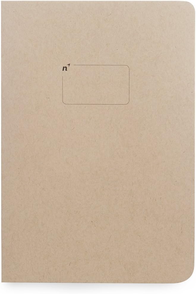 Northbooks USA Eco Blank Journal Large 7x10 Sketch Book | Unlined Notebook with Plain Pages | Premium Recycled Thick Paper | B5