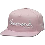 Diamond Supply Co OG Script Unstructured Snapback Pink