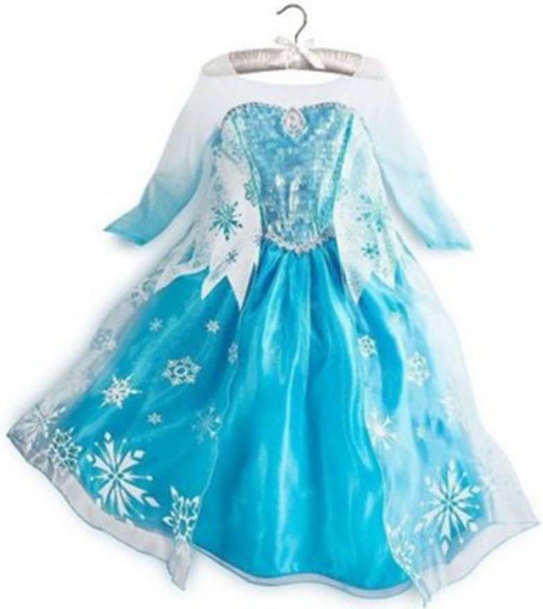CXFashion Princess Baby Girls' Snowflakes Dress Up Costume Birthday Dresses