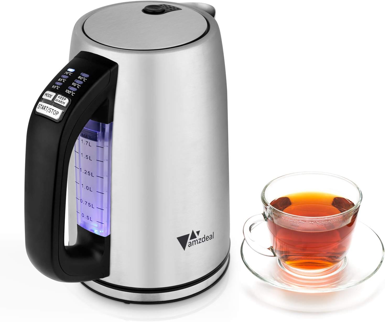 bollitore elettrico in acciaio inox