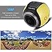 Andoer 360 Degree Wifi 2448P 30FPS 16M Fisheye Film Source Panorama Camera for Virtual Glasses VR Action Sports Outdoor Activities Camera Camcorder Car DVR