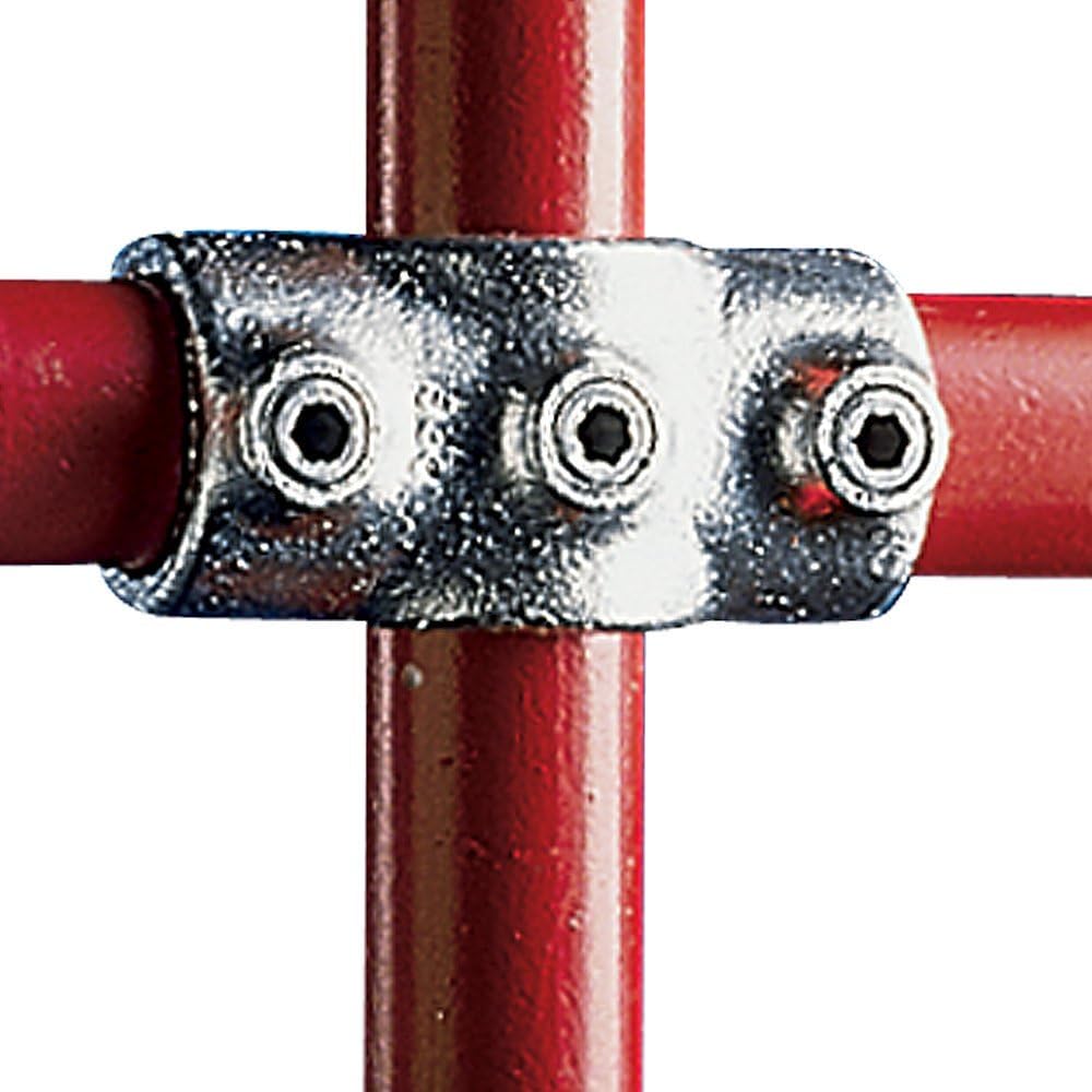 Kee Klamp TwoSocket Cross Galvanized Iron Pipe Fittings Fits 2