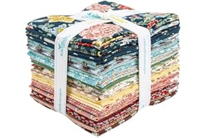 Riley Blake Emma Fat Quarter Bundle | Inspired by Jane Austen’s Emma | 21 Precut Prints for Quilting & Sewing