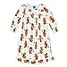 Elena of Avalor Girls Flannel Granny Gown Nightgown (Toddler/Little Kid/Big Kid)