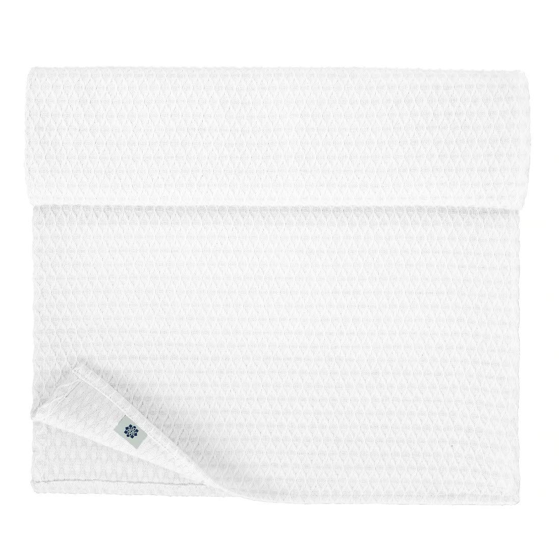 Linen & Cotton Beautiful and Simple Table Runner Maribella - 25% Linen, 75% Cotton, White (40 x 250 cm) Festive Table Runner/ Table Linen Cloth Decoration for Wedding Banquet Dinner Party Events