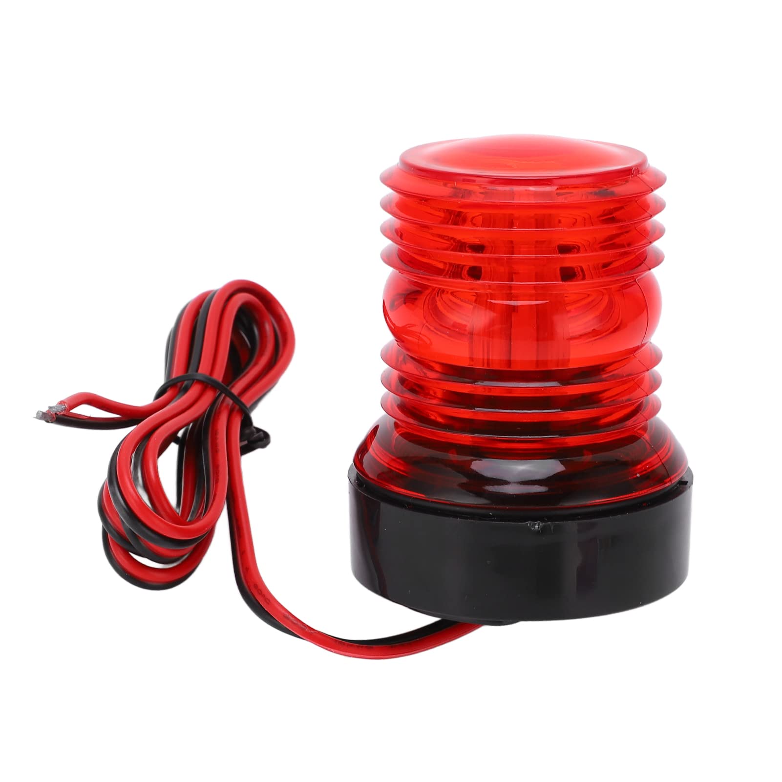 SPYMINNPOO Boat LED Navigation Light,360° All Round Anchor Light Marine Stern Light Red Light Boat LED Bow Light for Sailing DC 12V?24V Pontoon, Skiff, and Small Boat Vehiclelightassembly Boating