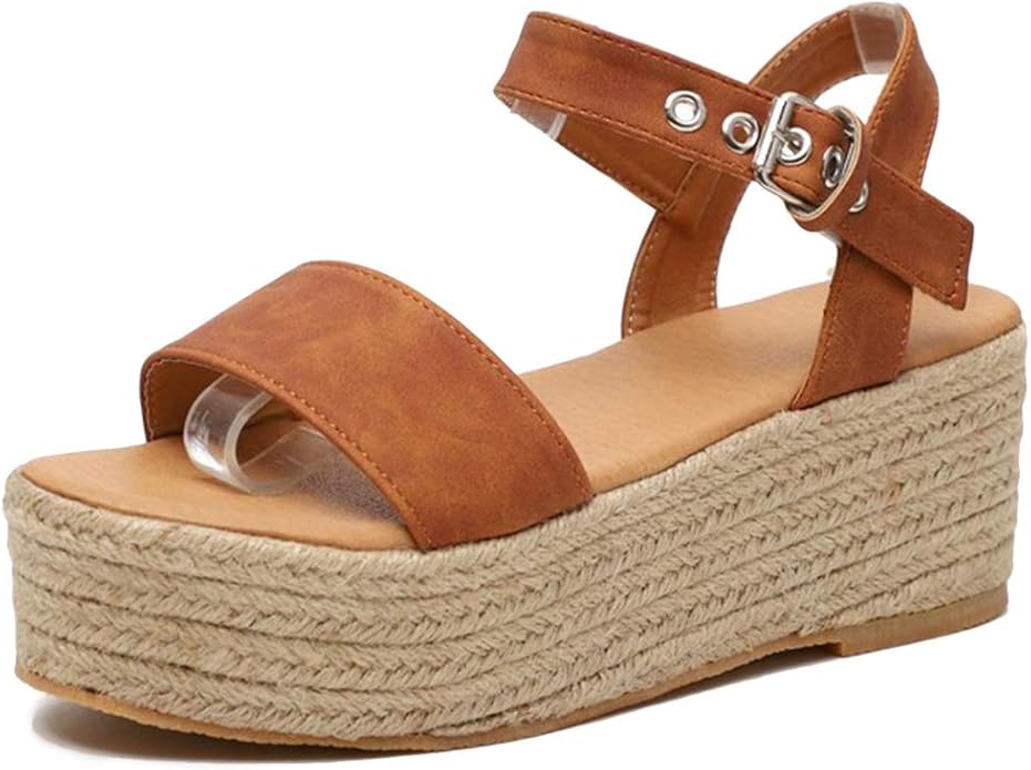 platform footbed sandals