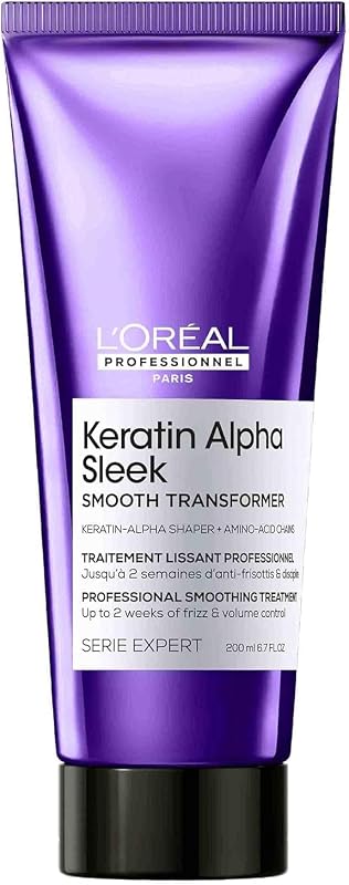 L'Oréal Professionnel Keratin Alpha Sleek Smooth Transformer, 200ml