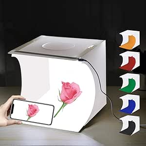 Rmeet Equipo Fotográfico Portátil,Caja de luz de Fotografía ...