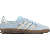 Adidas Originals Gazelle Indoor Womens Sneaker (Clear Sky Blue Gum, 8.5)
