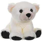 Wild Republic Cuddlekins Mini Polar Bear Stuffed Animal - 8"