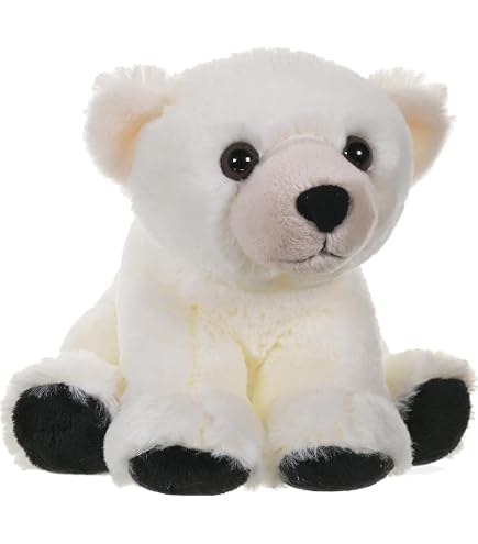 Wild Republic Earthkins Polar Bear Plush Toy - 15 Inches, Eco-Friendly Stuffed Animal (Made From Recycled Bottles)