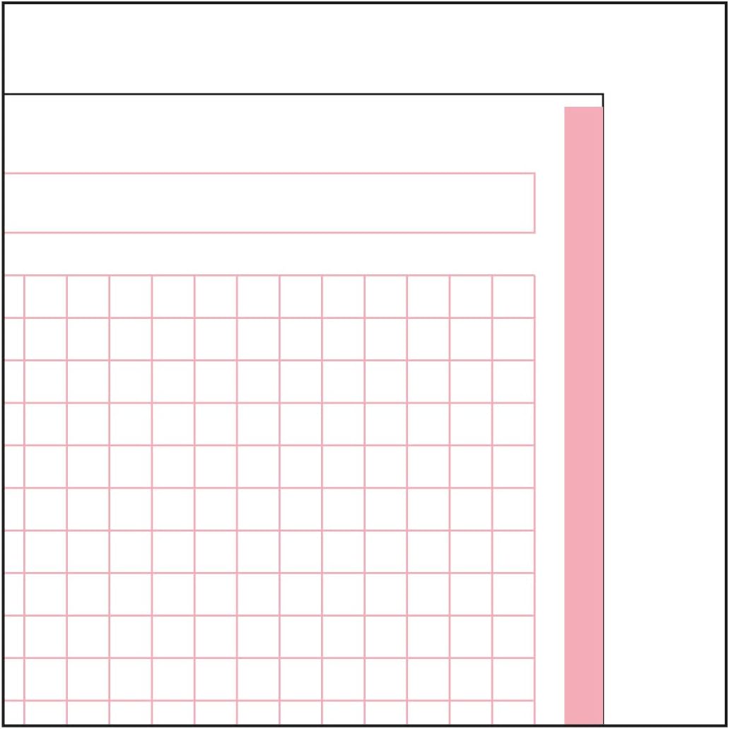 Miquelrius, Notebook Messages, 1 Colour Strip, 80 5 mm Squared Sheets, 90 g Paper, 4 Drills, Hard Cardboard Cover, Pink - Image 4