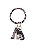 Coolcos Key Ring Bracelets Wristlet Keychain Bangle
