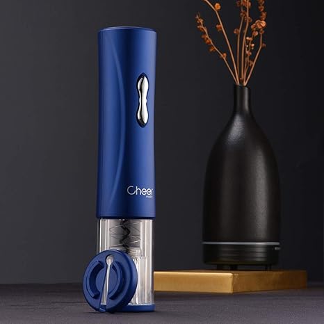 Amazon Cheermoda チーアモーダ 電動ワインオープナー ワインオープナー簡単 フォイルカッター付き オープナー 栓抜き コルク抜き 乾電池式 ワイングッズ ワイン バー 酒用品 簡単 便利 人気 失敗しない栓抜き パーティー おしゃれ ギフト ブルー ワインオープナー Amazon Cheermoda チーアモーダ 電動ワインオープナー ワインオープナー簡単 フォイルカッター付き オープナー 栓抜き コルク抜き 乾電池式 ワイングッズ ワイン バー 酒用品 簡単 便利 人気 失敗しない栓抜き パーティー おしゃれ ギフト ブルー ワインオープナー