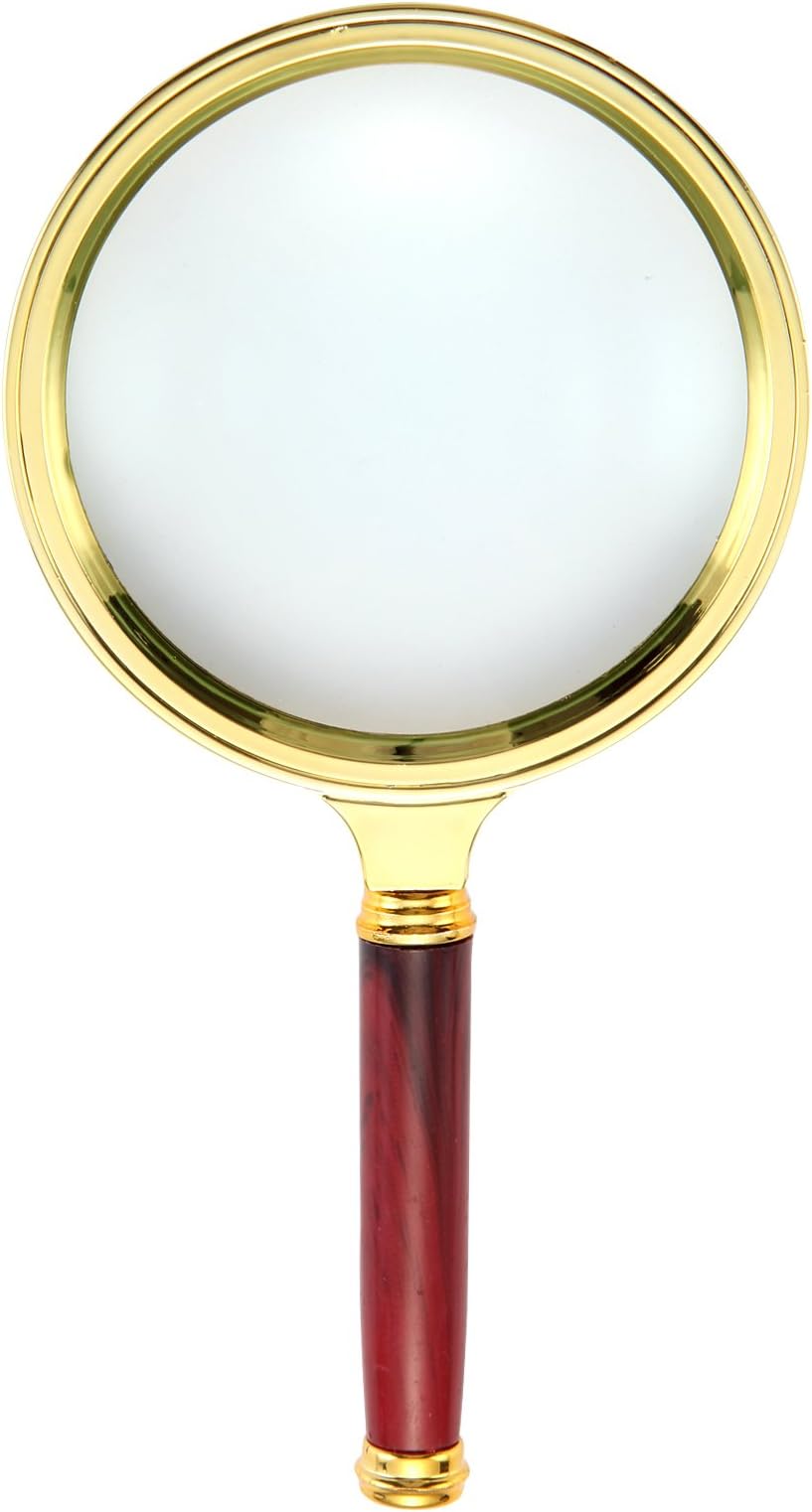 MultiWare Magnifying Glass Classic 10X Magnifier 90mm Handheld Jewelry Loupe Reading Hot