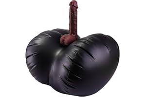 Sex Toy Dildo with Bouncy Pillow, Adult Toys Realistic Anal Dildos with Strong Suction Cup for Hands-Free Play, Sex Chair Bla