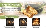 Zip Twisted Firelighters 80 Natural Wood Wool Fast Lighting BBQ Wood Burner view 6