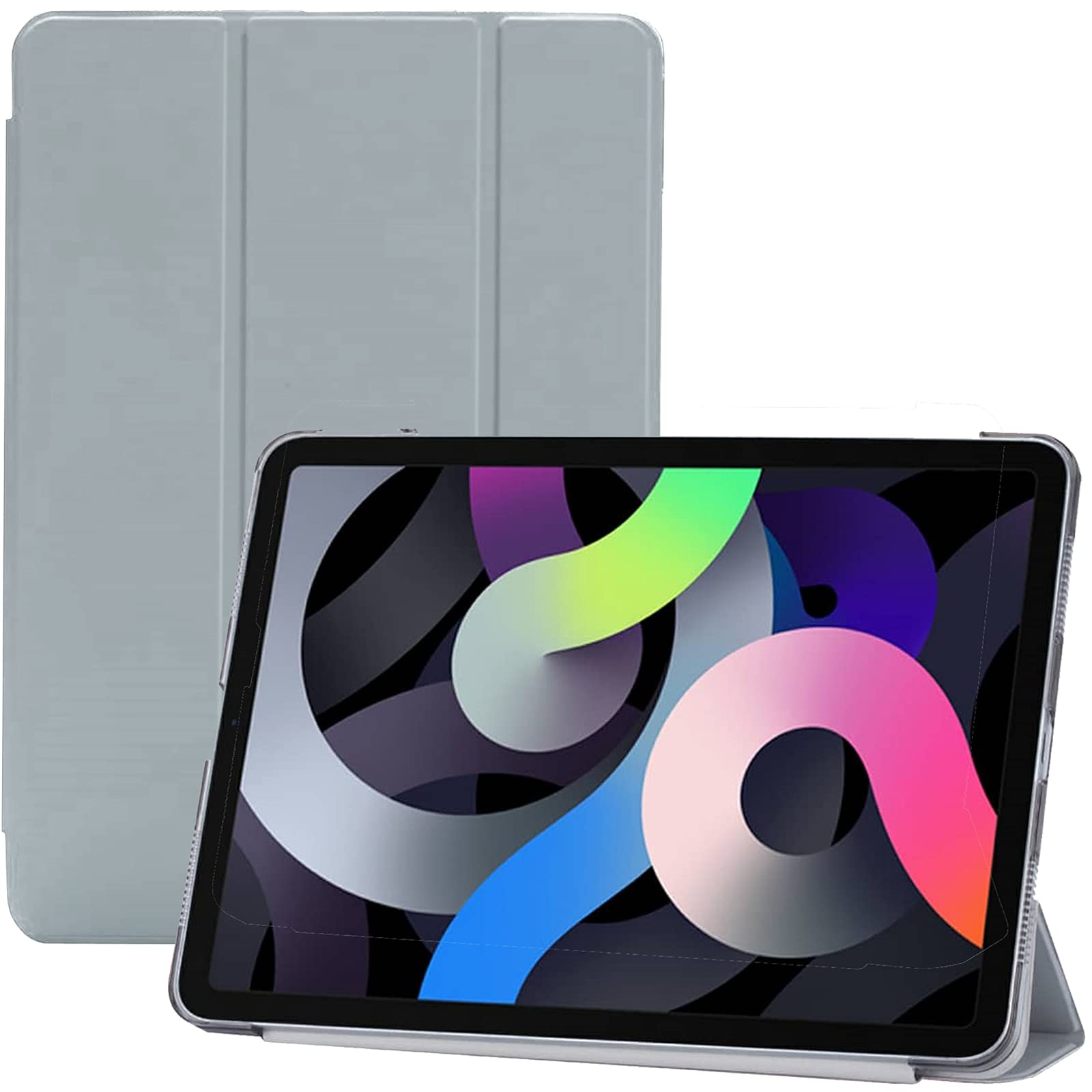 Smart Magnetic stand case cover for Apple iPad 10.2(7th gen), Pro 10.5 & Air 3 (Grey) — image 1