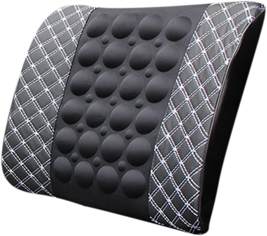 NUBEN Car Seat Cushion Lumbar Back Support Auto Home Office Electric Massager