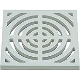 PROFLO PF42858 9" X 9" Floor Drain Grid Only - White