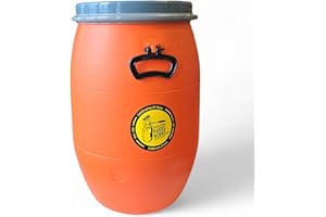 Recreational Barrel Works 60L Canoe Barrel - Orange