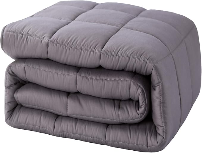 Bedsure Weighted Blanket for Adults - 9 KG Heavy Blanket for Autism