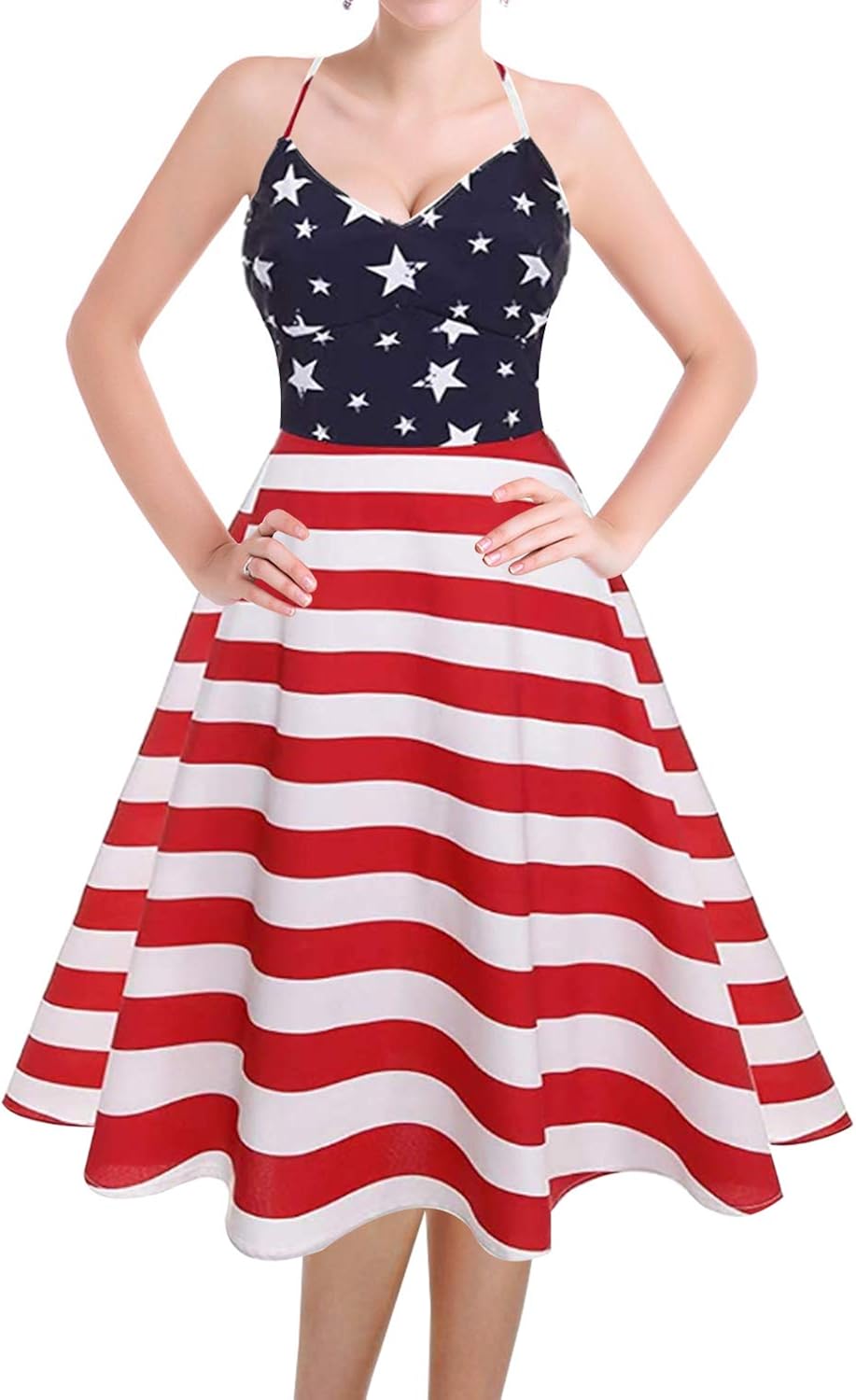 plus size 4th of july dress