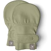 goumikids Viscose Made from Bamboo Cotton Anti-Scratch Soft Stay-On Mitts
