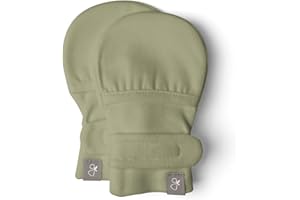 goumikids Viscose Made from Bamboo Cotton Anti-Scratch Soft Stay-On Mitts