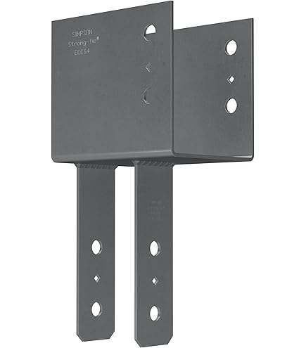 Amazon.com: SIMPSON STRONG TIE CC46 7-Gauge 4x6 Column Cap