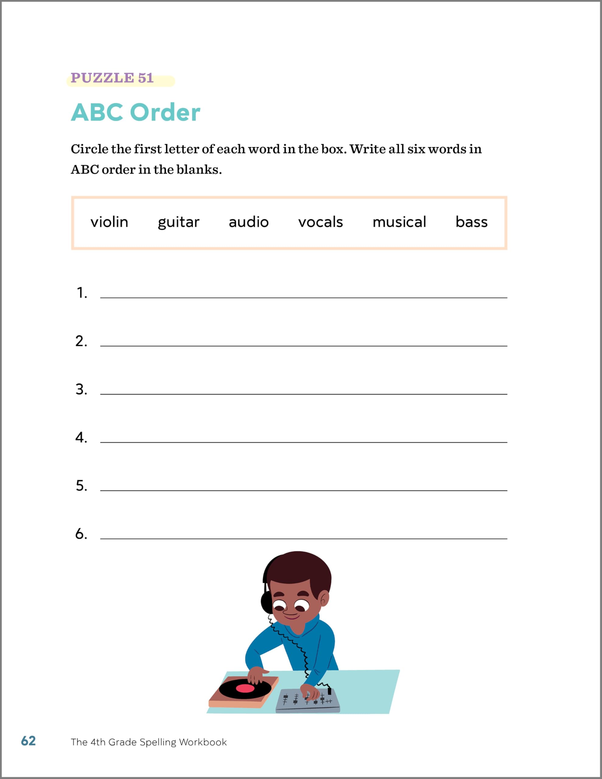 The 4th Grade Spelling Workbook: 95+ Games and Puzzles to Improve Spelling Skills The 4th Grade Spelling Workbook: 95+ Games and Puzzles to Improve Spelling Skills Paperback Spiral-bound
