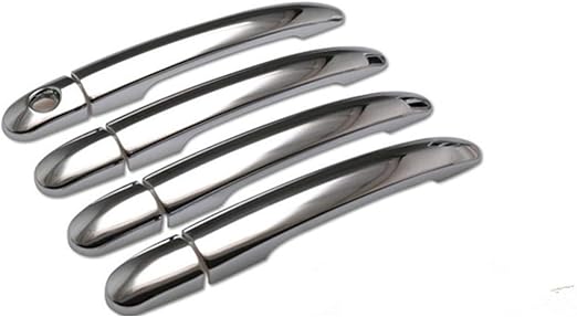 Wcnsxs Chrom Außentürgriffe Abdeckungen, für Chevrolet Lacetti Optra