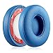 Solo 2 Wired Replacement Earpads - JARMOR Protein Leather & Memory Foam Ear Cushion Pads for Beats Solo2 Wired On-Ear Headphones by Dr. Dre ONLY (DOES NOT FIT SOLO 2.0/3.0 WIRELESS) - Blue