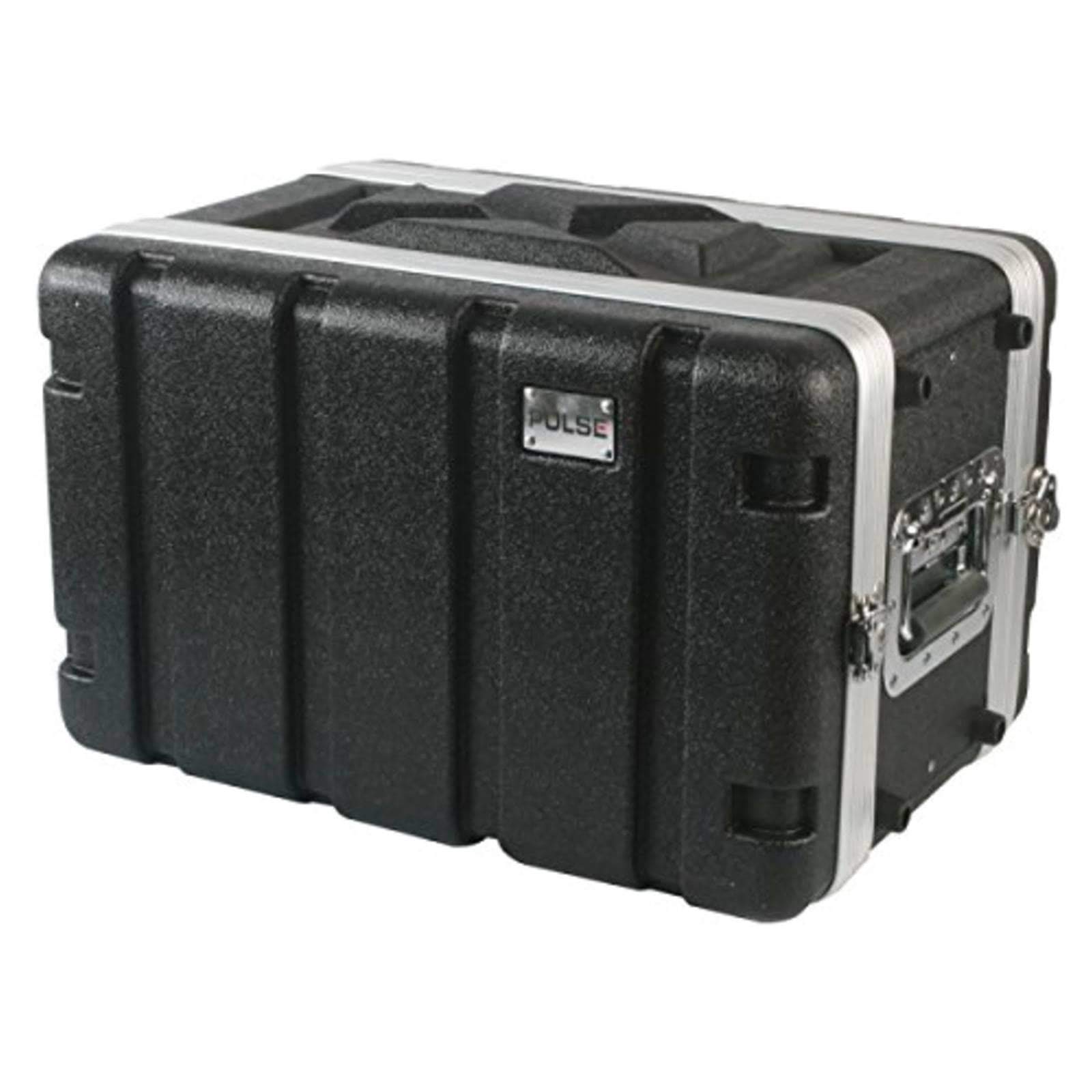 PULSE 19" Rack ABS Flight Case, 6U Short Depth 8" | Durable ABS & Aluminium Construction with Gasket-Sealed Lids – ABS-6US