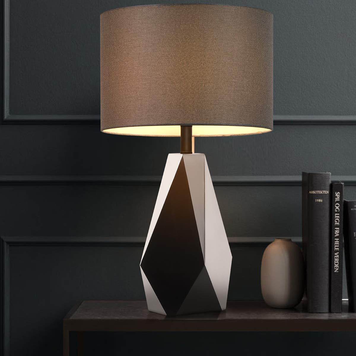 Best modern black and silver table lamps